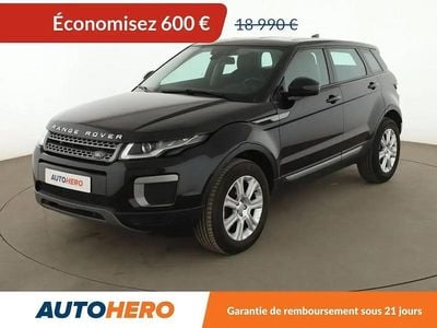 Noir Occasion 2017 Land Rover Range Rover evoque Pure SUV | 18 390 € (Bon prix)