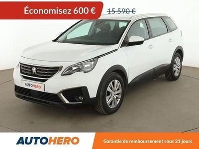 Blanc Occasion 2018 Peugeot 5008 Active SUV | 14 990 € (Prix juste)