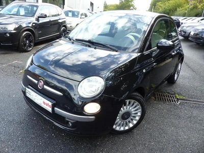 Noir Occasion 2009 Fiat 500 Lounge Berline | 8 990 € (Prix juste)