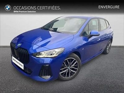 Bleu Occasion 2022 BMW 218 M Sport Monospace | 28 580 € (Prix assez cher)