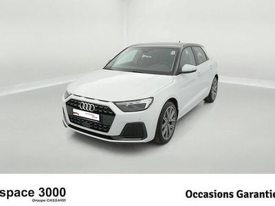 Occasion Audi A1 Sportback Design 116 ch (85 kW) 2025 Blanc glacier métallisé noir mythe métallisé Citadine