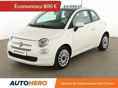 Blanc Occasion 2020 Fiat 500 Lounge Citadine | 12 190 € (Super prix)