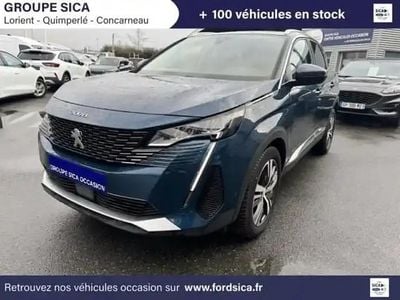 Bleu vertigo (s) Occasion 2020 Peugeot 3008 Allure SUV | 20 990 € (Prix juste)