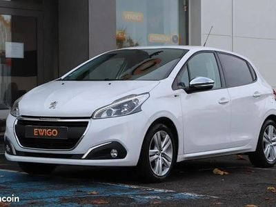 Blanc Occasion 2017 Peugeot 208 Style Citadine | 6 990 € (Bon prix)