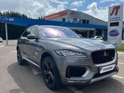 Gris Occasion 2017 Jaguar F-Pace SUV | 24 790 € (Prix cher)