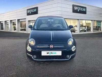 Crossover black métal Occasion 2018 Fiat 500C Lounge Cabriolet | 10 990 € (Bon prix)