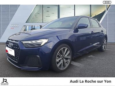 Occasion Audi A1 Sportback Advanced Plus 110 ch (80 kW) 2022 Bleu navarre métallisé Citadine