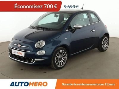Bleu Occasion 2019 Fiat 500 Star Citadine | 8 990 € (Bon prix)