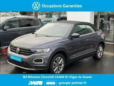 Gris cendré métallisée, capote noire Occasion 2021 VW T-Roc Cabriolet Style Cabriolet | 23 990 € (Prix juste)
