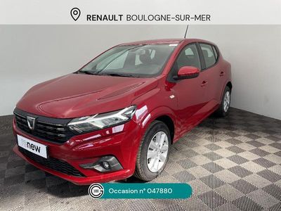 Rouge Occasion 2022 Dacia Sandero Comfort Citadine | 12 990 € (Prix juste)