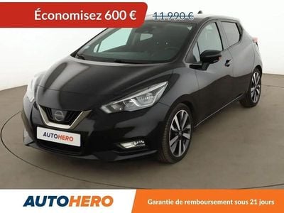 Noir Occasion 2019 Nissan Micra Citadine | 11 390 € (Prix juste)