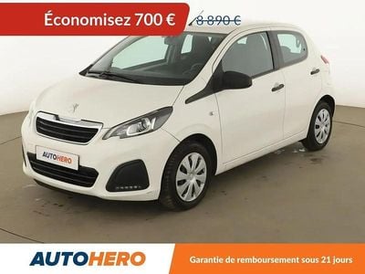 Blanc Occasion 2020 Peugeot 108 Citadine | 8 190 € (Bon prix)