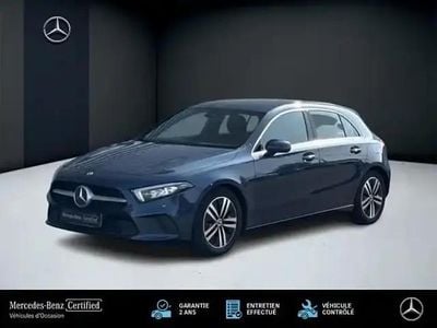Occasion Mercedes A180 Progressive 2022 Bleu denim métallisé Berline