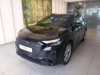 Noir mythique métallisé Occasion 2025 Audi Q4 e-tron S-Line SUV | 60 990 €