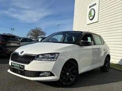Blanc cristal toit n Occasion 2019 Skoda Fabia Berline | 10 890 € (Super prix)