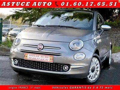 Beige Occasion 2018 Fiat 500 Lounge Berline | 8 469 € (Bon prix)