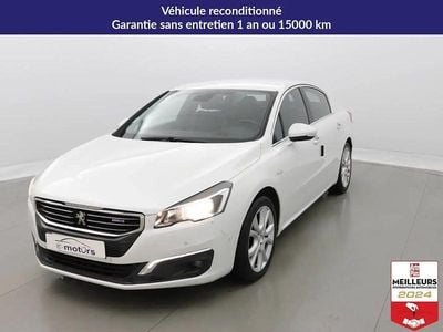 Blanc Occasion 2016 Peugeot 508 Allure Berline | 9 900 € (Prix juste)