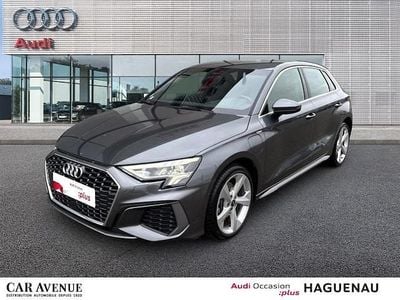 Gris daytona nacré Occasion 2021 Audi A3 Sportback e-tron S-Line Citadine | 25 990 € (Bon prix)