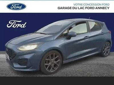 Bleu azur Occasion 2023 Ford Fiesta ST-Line X Berline | 19 490 € (Prix assez cher)
