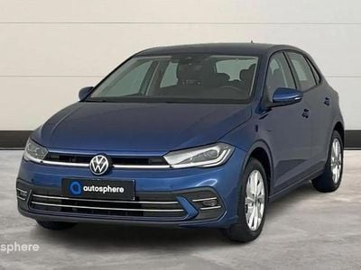 Bleu Occasion 2022 VW Polo Style Berline | 16 999 € (Prix juste)