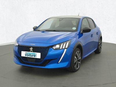 Bleue Occasion 2022 Peugeot e-208 GT Citadine | 16 990 € (Prix juste)