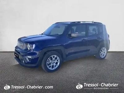 Bleu Occasion 2019 Jeep Renegade Limited SUV | 14 990 € (Prix juste)