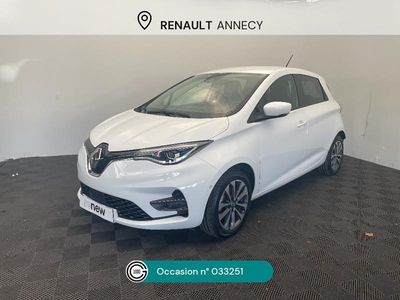 Blanc Occasion 2020 Renault Zoe Intens Citadine | 13 590 € (Prix cher)