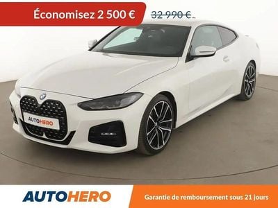 Blanc Occasion 2020 BMW 420 M Sport Coupé | 30 490 € (Bon prix)