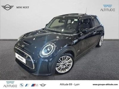 Noir Occasion 2021 Mini Cooper SE Citadine | 17 490 € (Prix juste)