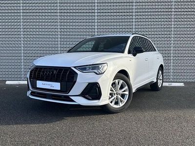 Blanc glacier métallisé Occasion 2025 Audi Q3 S-line plus SUV | 42 590 € (Prix juste)