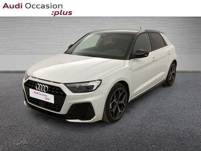 Occasion Audi A1 Sportback S-line plus 150 ch (110 kW) 2025 Blanc glacier métallisé noir mythe métallisé Citadine