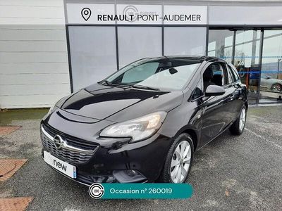 Noir Occasion 2017 Opel Corsa Excite Berline | 9 990 € (Prix assez cher)