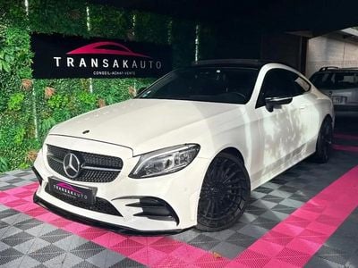 Blanc Occasion 2019 Mercedes C220 AMG line Coupé | 22 990 € (Prix juste)