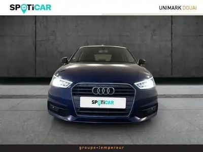 Occasion Audi A1 Sportback Ambiente 2018 Bleu scuba/arches+pav noir brillant Citadine