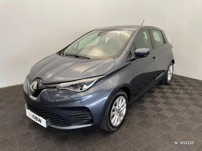 Gris Occasion 2020 Renault Zoe Zen Citadine | 10 790 € (Bon prix)