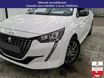 Blanc Occasion 2021 Peugeot 208 Active Citadine | 12 900 € (Prix juste)