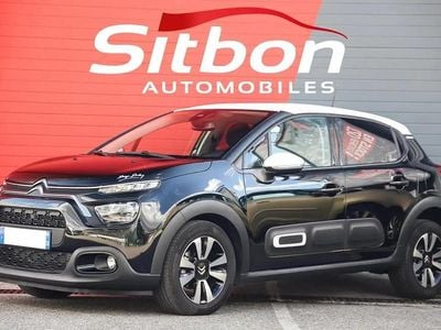 Noir Occasion 2023 Citroën C3 PureTech Berline | 11 970 € (Bon prix)