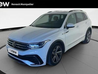 Blanc Occasion 2021 VW Tiguan R-line SUV | 25 999 € (Bon prix)