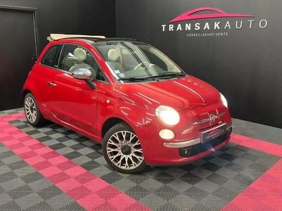 Rouge Occasion 2013 Fiat 500C Lounge Cabriolet | 6 490 € (Bon prix)