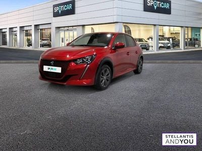 Rouge Occasion 2021 Peugeot e-208 Style Citadine | 12 990 € (Prix juste)