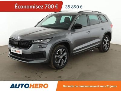 Gris Occasion 2023 Skoda Kodiaq SportLine SUV | 35 190 € (Prix assez cher)