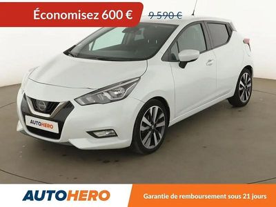 Blanc Occasion 2016 Nissan Micra Tekna Citadine | 8 990 €