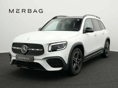 Blanc Occasion 2022 Mercedes GLB180 AMG line SUV | 32 990 € (Prix juste)