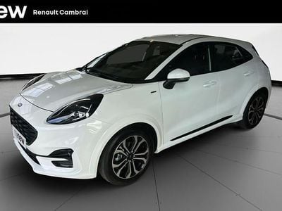 Blanc Occasion 2024 Ford Puma ST-Line SUV | 20 499 € (Prix juste)