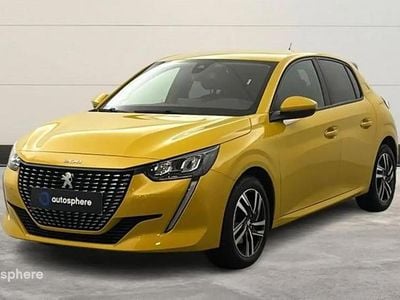 Jaune Occasion 2021 Peugeot 208 Allure Citadine | 13 499 € (Bon prix)