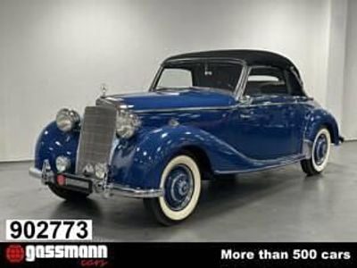 Bleu Occasion 1950 Mercedes 170 Cabriolet | 119 000 €