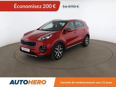 Occasion Kia Sportage GT-Line 141 ch (103 kW) 2017 Rouge SUV