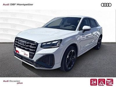 Blanc glacier métallisé Occasion 2024 Audi Q2 S-Line SUV | 33 880 € (Prix cher)