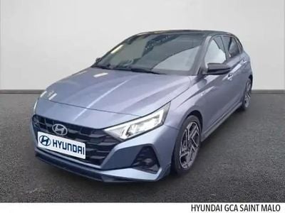 Meta blue métal/toit+rétros black Occasion 2025 Hyundai i20 N Line Berline | 21 990 € (Prix assez cher)