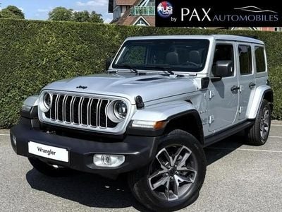 Argent Occasion 2024 Jeep Wrangler Sahara SUV | 87 960 € (Prix cher)